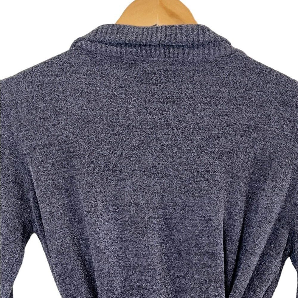 Barefoot Dreams | Cozychic Ultralite gray tie lounge robe cardigan size … - Picture 12 of 15